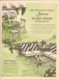 john b salterini company 1946 lasting neva-rust furniture vintage ad