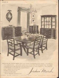 jordan marsh company 1946 distinctive drexel furniture vintage ad