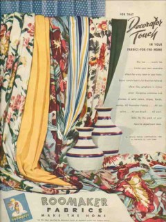 seneca textile corp 1946 that decorator touch home fabrics vintage ad seneca textile corp 1946 that decorator touch home fabrics vintage ad