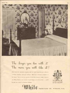 white furniture company 1946 longer live with more you like vintage ad