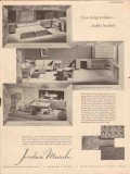 jordan marsh company 1947 conant ball modern furniture vintage ad