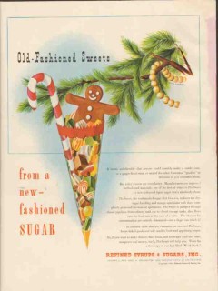refined syrups sugars inc 1946 old fashioned flo-sweet vintage ad refined syrups sugars inc 1946 old fashioned flo-sweet vintage ad