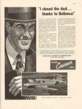 bellanca aircraft corp 1947 i closed the deal cruisair vintage ad bellanca aircraft corp 1947 i closed the deal cruisair vintage ad