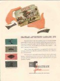 chatham mfg company 1947 advertising campaign 1870 fabrics vintage ad