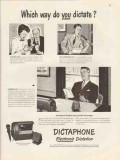 dictaphone corp 1947 which way you dictate ancient modern vintage ad