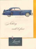 ford motor company 1947 nothing finer blue lincoln coupe vintage ad