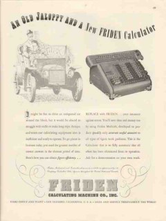 friden calculating machine co 1947 old jaloppy equipment vintage ad friden calculating machine co 1947 old jaloppy equipment vintage ad