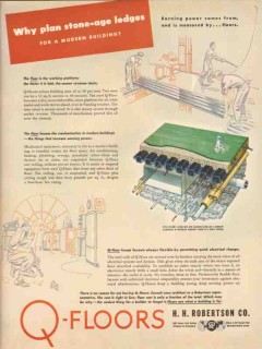 h h robertson company 1947 stone age ledges modern building vintage ad