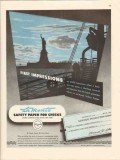 george la monte son 1947 first impressions good paper check vintage ad george la monte son 1947 first impressions good paper check vintage ad
