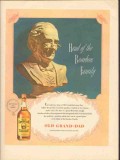 national distillers products 1947 glorious old grand-dad vintage ad
