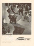 towmotor corp 1947 manpower machinery fork lift trucks vintage ad