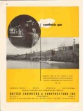 united engineers constructors inc 1947 synthesis gas vintage ad