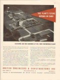 united engineers constructors 1947 ge waterford ny silicone vintage ad