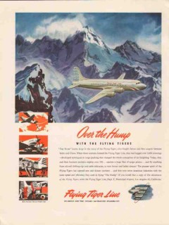 national skyway freight corp 1947 over hump flying tigers vintage ad national skyway freight corp 1947 over hump flying tigers vintage ad