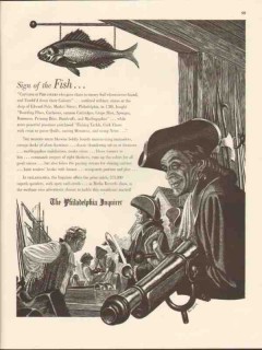 philadelphia inquirer 1947 sign of the fish mac raboy media vintage ad philadelphia inquirer 1947 sign of the fish mac raboy media vintage ad