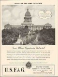 united states fidelity guaranty co 1947 texas opportunity vintage ad united states fidelity guaranty co 1947 texas opportunity vintage ad
