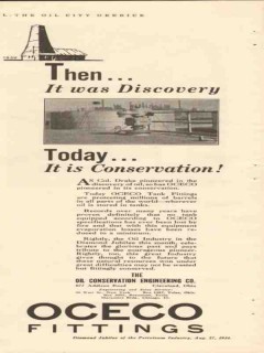Oil Conservation Engineering Company 1934 Vintage Ad Discovery OCECO