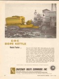 Crutcher Rolfs Cummings Inc 1962 Vintage Ad Oil CRC Dope Kettle Faster Crutcher Rolfs Cummings Inc 1962 Vintage Ad Oil CRC Dope Kettle Faster