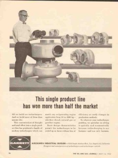 Garrett Supply Company 1962 Vintage Ad Oil Airesearch Industrial Garrett Supply Company 1962 Vintage Ad Oil Airesearch Industrial