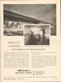 General Geophysical Company 1962 Vintage Ad Oil Instrumentation Leader General Geophysical Company 1962 Vintage Ad Oil Instrumentation Leader