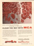 Halliburton Company 1962 Vintage Ad Oil Cement Perforate Acidizing MCA Halliburton Company 1962 Vintage Ad Oil Cement Perforate Acidizing MCA