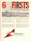 J F Pritchard Company 1962 Vintage Ad Rimbey Gas Plant Firsts Canada J F Pritchard Company 1962 Vintage Ad Rimbey Gas Plant Firsts Canada