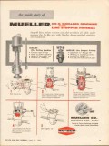 Mueller Company 1962 Vintage Ad Oil Drilling Machine Line Stopper CH-6