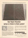 Napko Corp 1962 Vintage Ad Thixochlor Coating Sprays Thicker Rubber