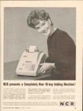 national cash register 1962 new 10-key adding machine vintage ad national cash register 1962 new 10-key adding machine vintage ad