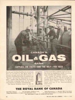 royal bank canada 1962 oil gas supplies help you need vintage ad