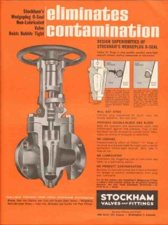 Stockham Valves Fittings Inc 1962 Vintage Ad Eliminates Contamination Stockham Valves Fittings Inc 1962 Vintage Ad Eliminates Contamination