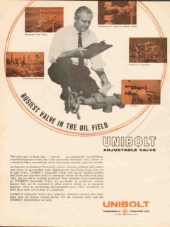 Thornhill-Craver Company 1962 Vintage Ad Oil Field Well Busiest Valve