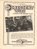 crescent insulated wire cable co 1936 braiding machines vintage ad