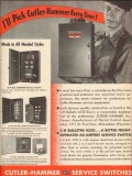 cutler-hammer inc 1936 service equipment all needed styles vintage ad