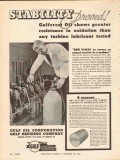 Gulf Oil Corp 1936 Vintage Ad Gulfcrest Lubricant Oxidation Stability