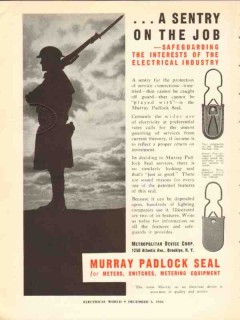 metropolitan device corp 1936 safeguard electric industry vintage ad