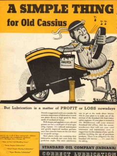 Standard Oil Company 1936 Vintage Ad Lubrication Profit Loss Simple Standard Oil Company 1936 Vintage Ad Lubrication Profit Loss Simple