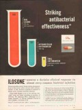eli lilly company 1959 ilosone antibacterial effect medical vintage ad eli lilly company 1959 ilosone antibacterial effect medical vintage ad