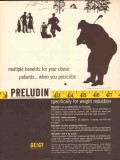 geigy 1959 preludin obese patients mochi silhouette medical vintage ad