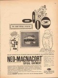 pfizer laboratories 1959 neo-magnacort itch burning medical vintage ad pfizer laboratories 1959 neo-magnacort itch burning medical vintage ad