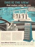 john wood company 1955 service station view makes sales vintage ad john wood company 1955 service station view makes sales vintage ad