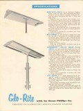 oscar phillips company 1955 glo-rite fluorescent lighting vintage ad oscar phillips company 1955 glo-rite fluorescent lighting vintage ad