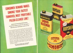 simoniz company 1955 most profitable polish-cleaner line vintage ad simoniz company 1955 most profitable polish-cleaner line vintage ad