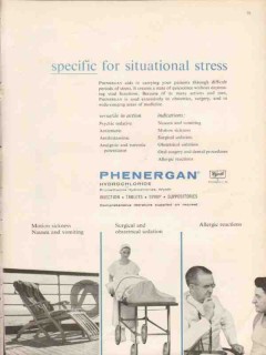 wyeth 1959 phenergan specific situational stress medical vintage ad wyeth 1959 phenergan specific situational stress medical vintage ad