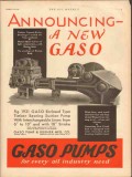 Gaso Pump Burner Mfg Company 1931 Vintage Ad Enclosed Type Announcing Gaso Pump Burner Mfg Company 1931 Vintage Ad Enclosed Type Announcing