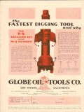 Globe Oil Tools Company 1931 Vintage Ad Rock Bit Fastest Digging