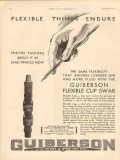 Guiberson Corp 1931 Vintage Ad Oil Well Flexible Cups Swab Lead Pencil