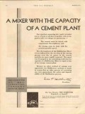 Halliburton Oil Well Cementing Company 1931 Vintage Ad Mixer Plant Halliburton Oil Well Cementing Company 1931 Vintage Ad Mixer Plant
