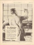Halliburton Oil Well Cementing Company 1931 Vintage Ad Leadership Halliburton Oil Well Cementing Company 1931 Vintage Ad Leadership