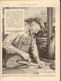 Halliburton Oil Well Cementing Company 1931 Vintage Ad College Degree